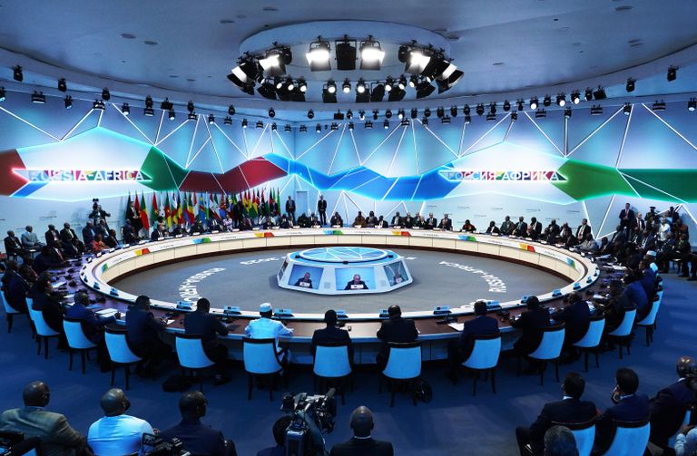 28 июля 2023. Пленарное заседание II Саммита Россия - Африка в Санкт-Петербурге 28 июля 2023. Пленарное заседание II Саммита Россия - Африка в Санкт-Петербурге