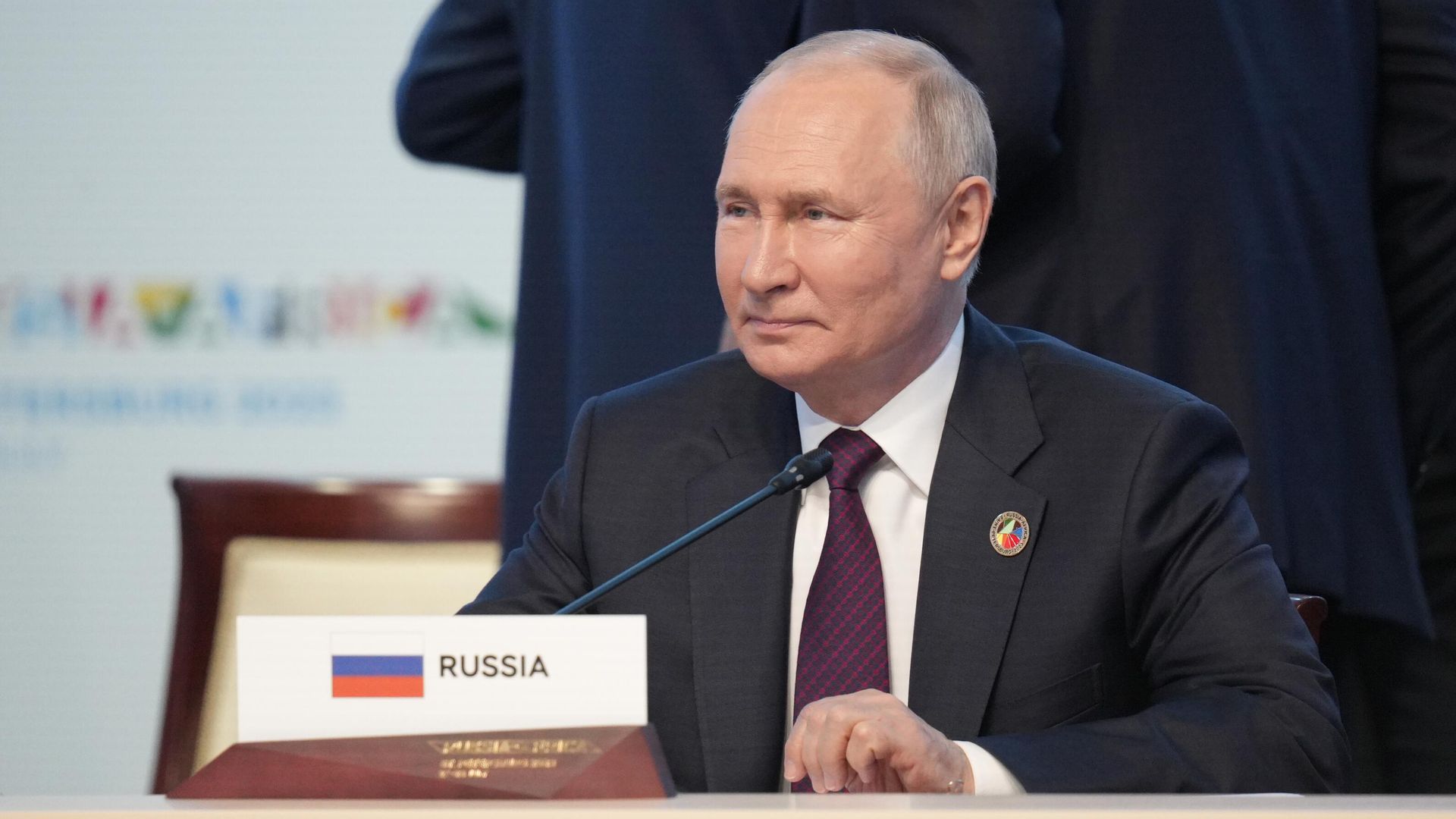 Президент РФ Владимир Путин на пленарном заседании II Саммита Россия - Африка в Санкт-Петербурге - РИА Новости, 1920, 02.08.2023