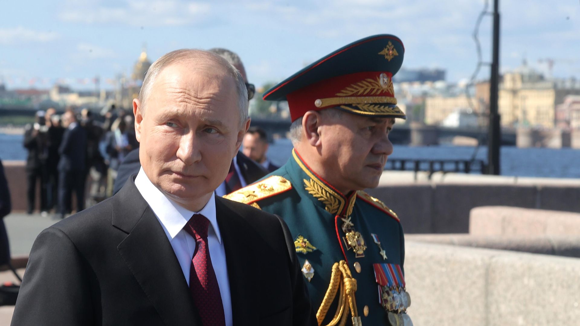 Президент РФ, верховный главнокомандующий Владимир Путин на Главном военно-морском параде по случаю Дня Военно-морского флота РФ Президент РФ, верховный главнокомандующий Владимир Путин на Главном военно-морском параде по случаю Дня Военно-морского флота РФ - РИА Новости, 1920, 30.07.2023