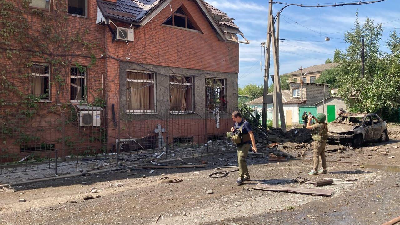 Последствия обстрела Донецка со стороны ВСУ Последствия обстрела Донецка со стороны ВСУ - РИА Новости, 1920, 08.08.2023
