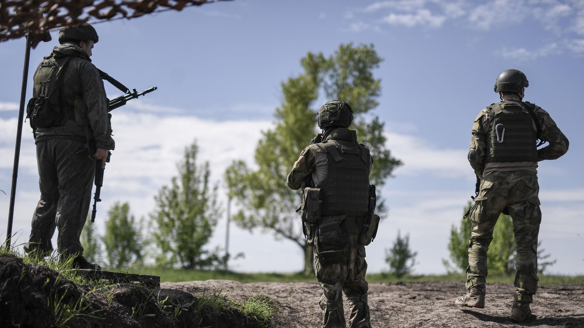 Российские военнослужащие в зоне проведения спецоперации - РИА Новости, 1920, 03.08.2023