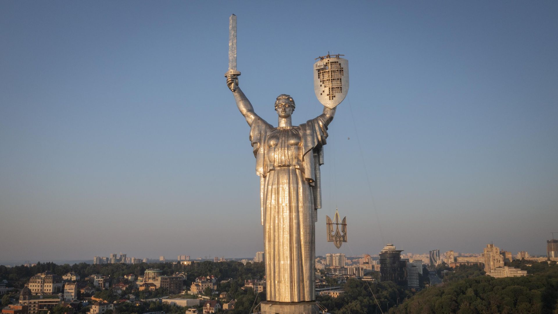 Монумент Родина-мать в Киеве Монумент Родина-мать в Киеве - РИА Новости, 1920, 29.01.2024