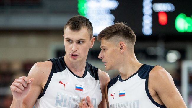 Баскетболисты сборной России