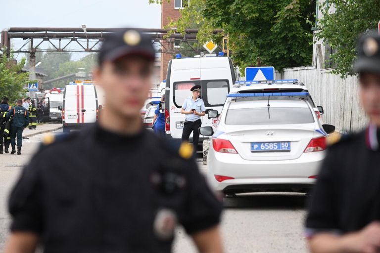 Взрыв на территории Загорского оптико-механического завода в Сергиевом Посаде Взрыв на территории Загорского оптико-механического завода в Сергиевом Посаде