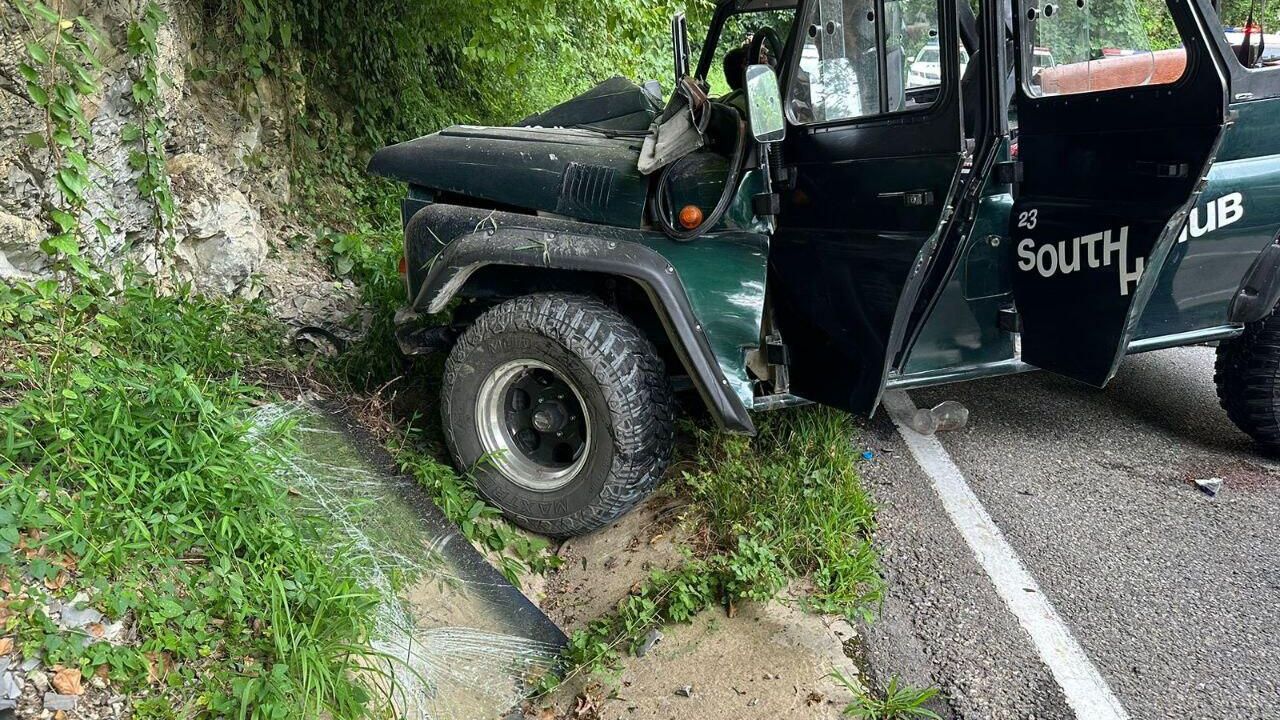 ДТП с участием внедорожника в Сочи ДТП с участием внедорожника в Сочи - РИА Новости, 1920, 11.08.2023