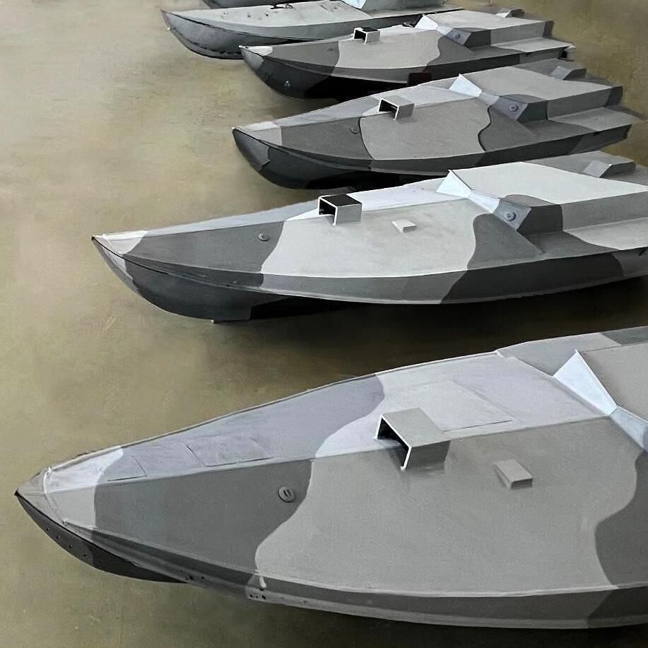 Изображение морского дрона, опубликованное украинскими источниками - РИА Новости, 1920, 25.06.2024