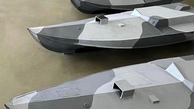 Изображение морского дрона, опубликованное украинскими источниками