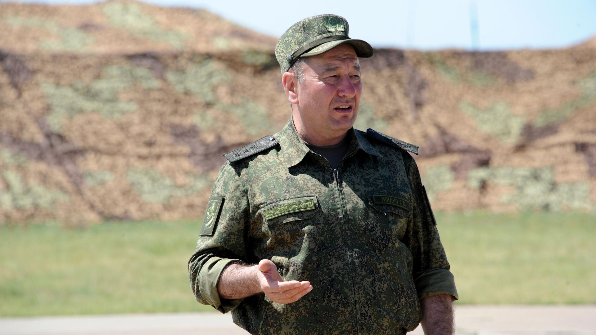 Командующий войсками Восточного военного округа, Герой Российской Федерации генерал-полковник Геннадий Жидко Командующий войсками Восточного военного округа, Герой Российской Федерации генерал-полковник Геннадий Жидко - РИА Новости, 1920, 16.08.2023