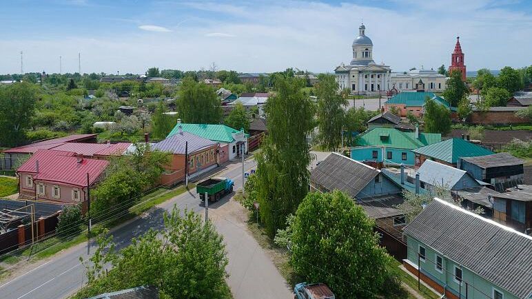 Вид на Епифань в Тульской области Вид на Епифань в Тульской области - РИА Новости, 1920, 01.11.2024