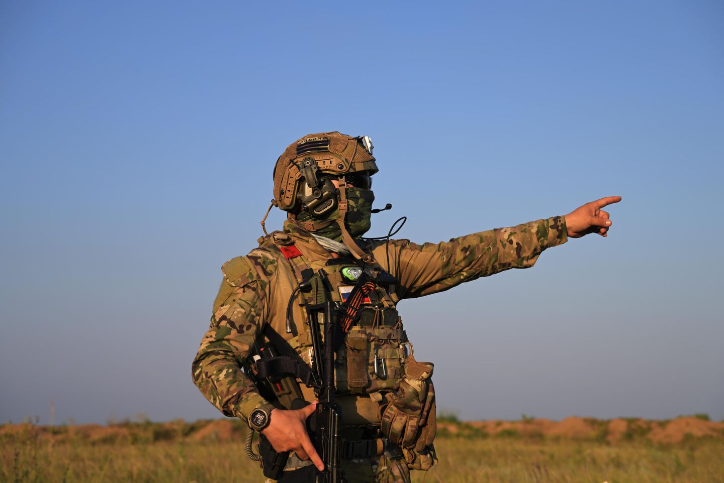 Военнослужащий группы огневой поддержки ВС РФ Военнослужащий группы огневой поддержки ВС РФ