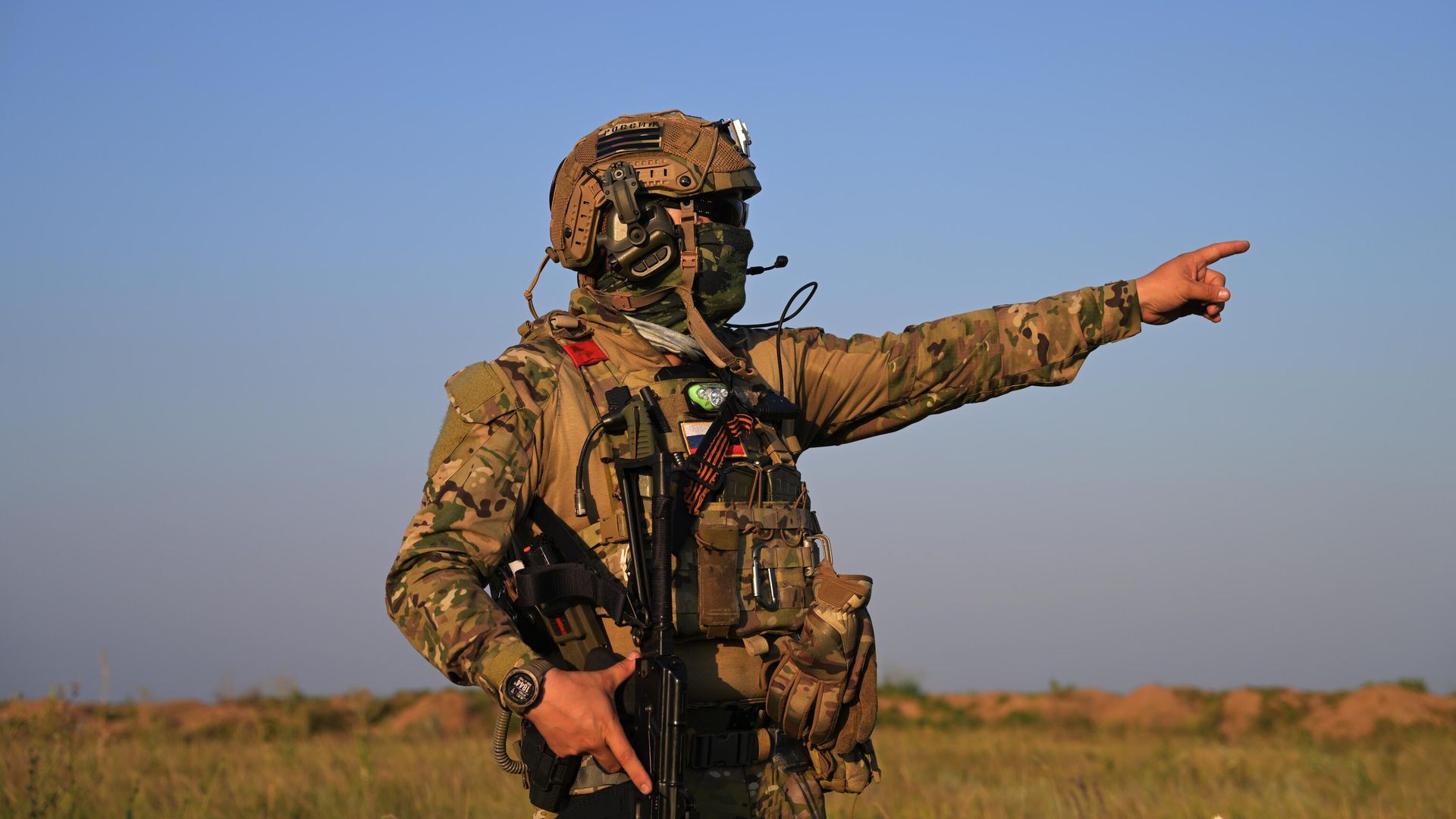 Военнослужащий группы огневой поддержки ВС РФ Военнослужащий группы огневой поддержки ВС РФ - РИА Новости, 1920, 19.08.2023