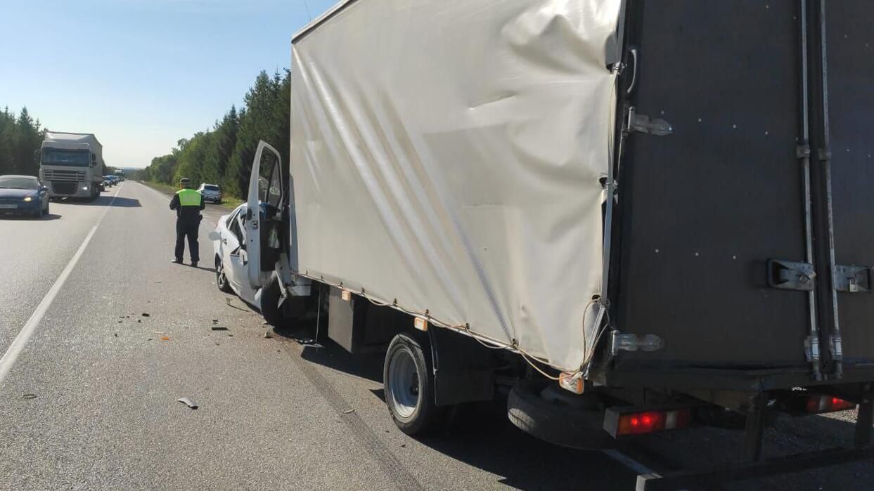 ДТП в Уфимском районе на 19 км автодороги Западный обход Уфы ДТП в Уфимском районе на 19 км автодороги Западный обход Уфы - РИА Новости, 1920, 20.08.2023