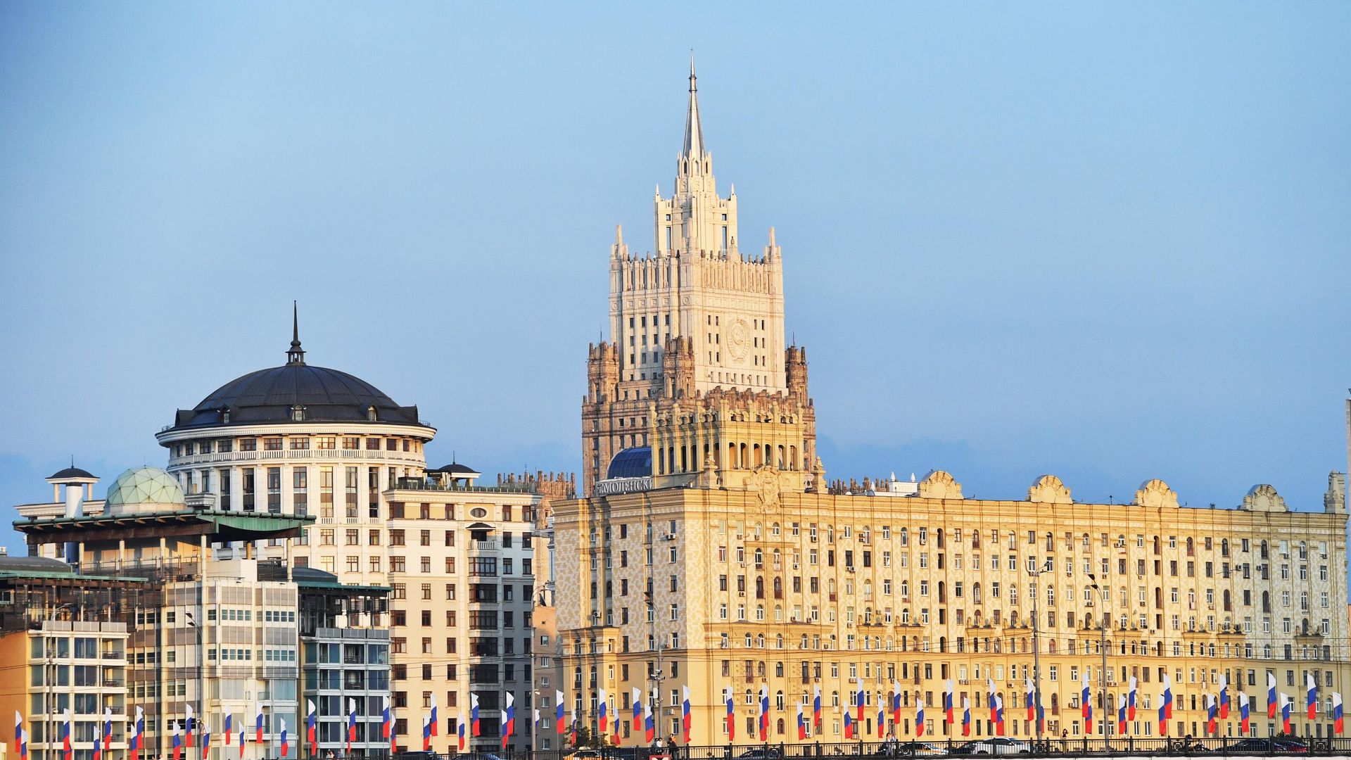 Здание Министерства иностранных дел РФ Здание Министерства иностранных дел РФ - РИА Новости, 1920, 28.12.2023