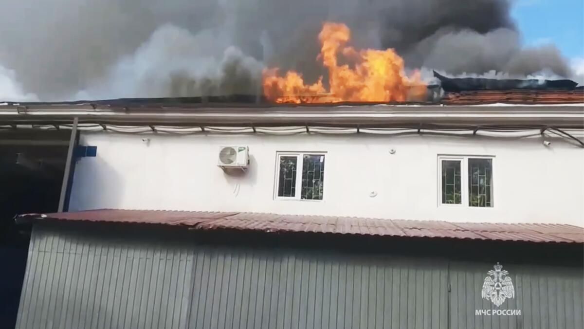 Пожар в Богородском округе Подмосковья Пожар в Богородском округе Подмосковья - РИА Новости, 1920, 21.08.2023