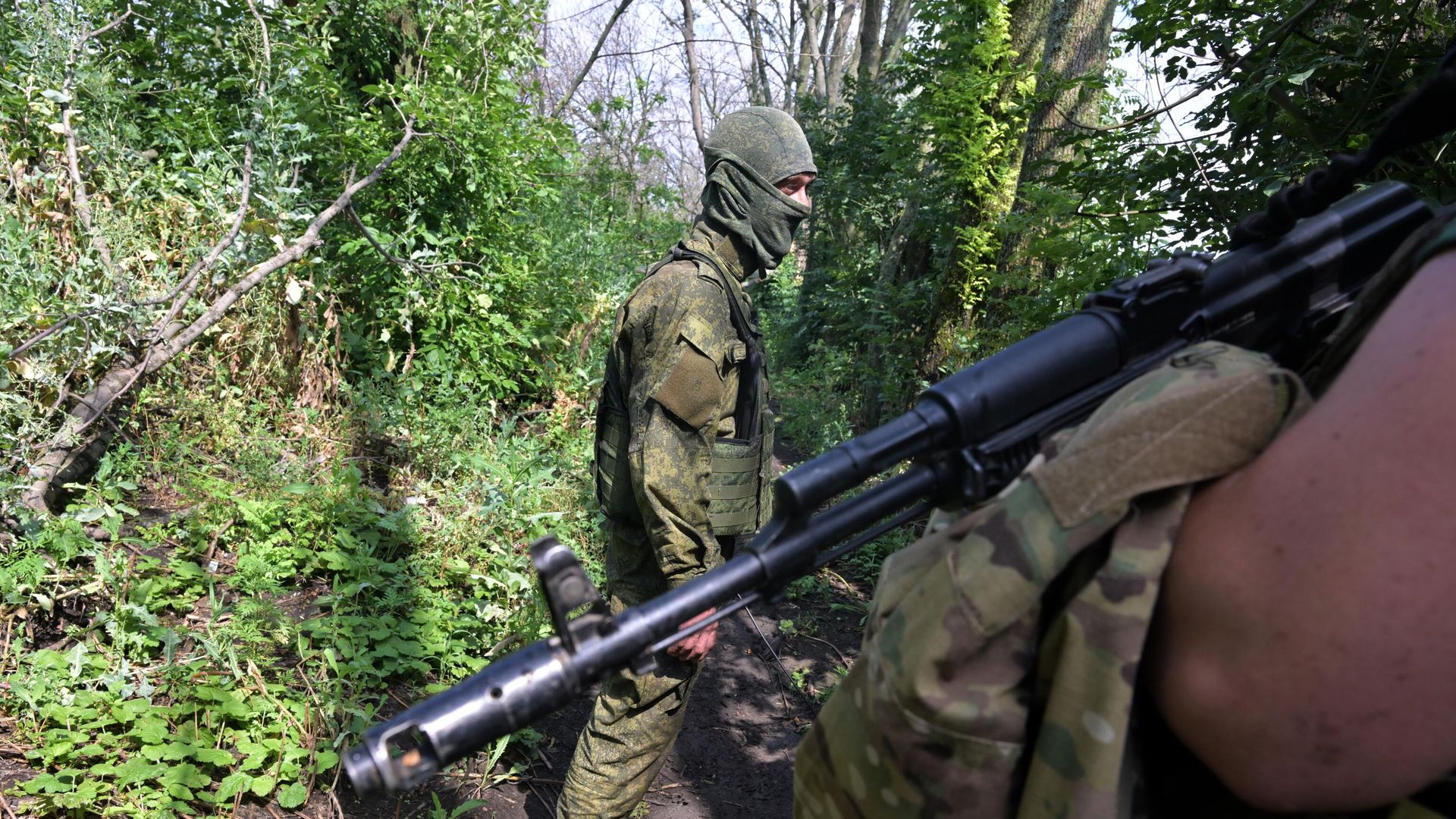 Военнослужащие ВС России на опорном пункте на Купянском направлении - РИА Новости, 1920, 24.09.2023
