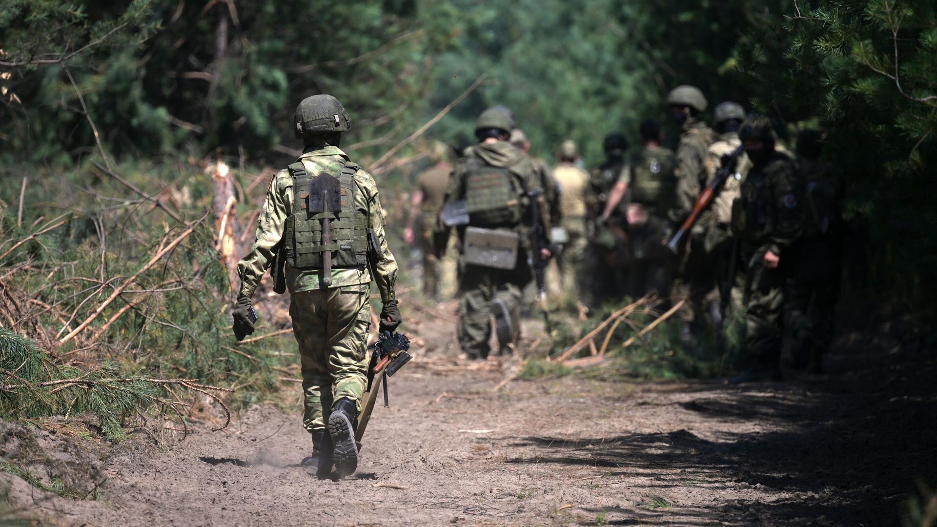 Военнослужащие ВС РФ в зоне проведения специальной военной операции - РИА Новости, 1920, 21.08.2023