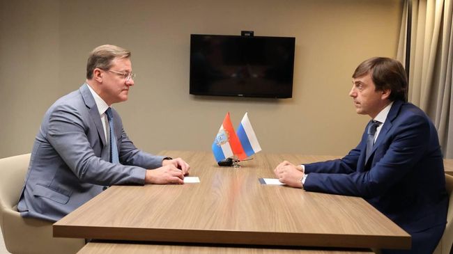 Азаров поблагодарил Кравцова за поддержку проектов Самарской области