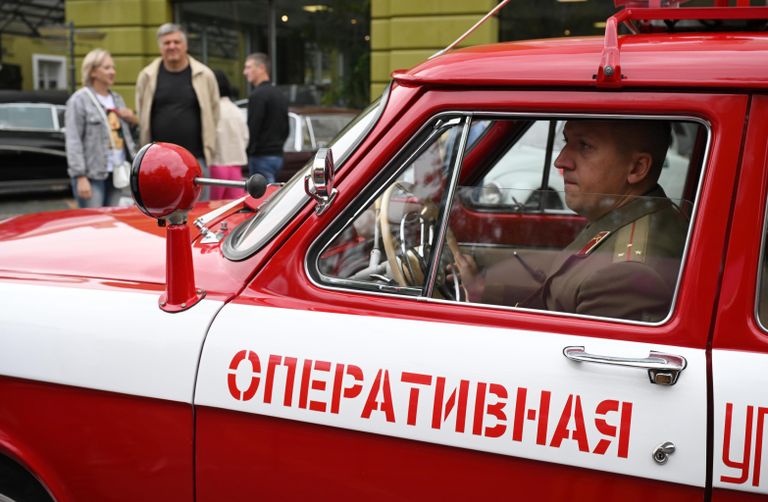 Участник ралли на приз музея техники Вадима Задорожного Участник ралли на приз музея техники Вадима Задорожного