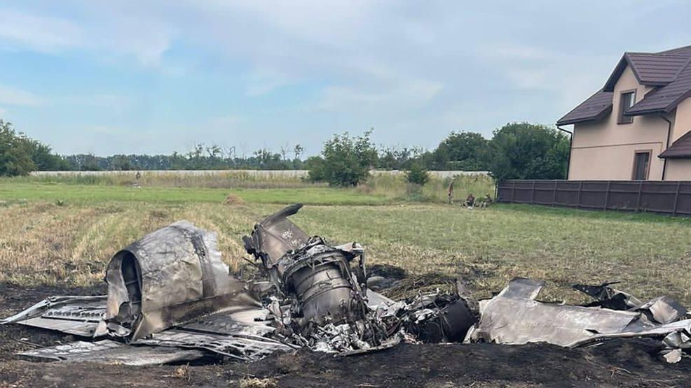 Последствия столкновения двух самолетов Л-39 в Житомирской области на Украине - РИА Новости, 1920, 28.08.2023