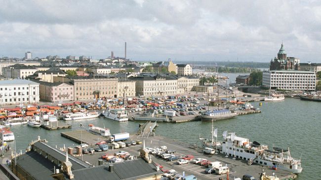 Панорама города Хельсинки