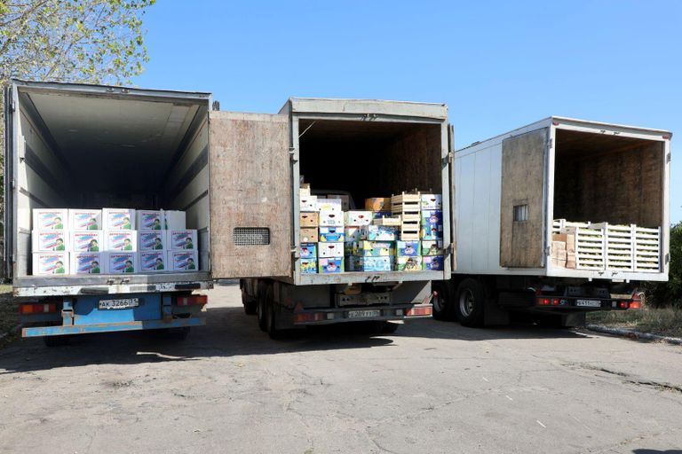 Дагестан передал 30 тонн гумпомощи военнослужащим в Запорожской области Дагестан передал 30 тонн гумпомощи военнослужащим в Запорожской области