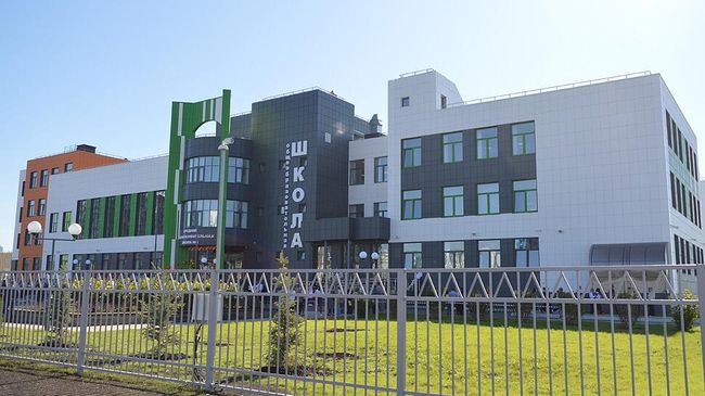 Новая школа в молодом микрорайоне