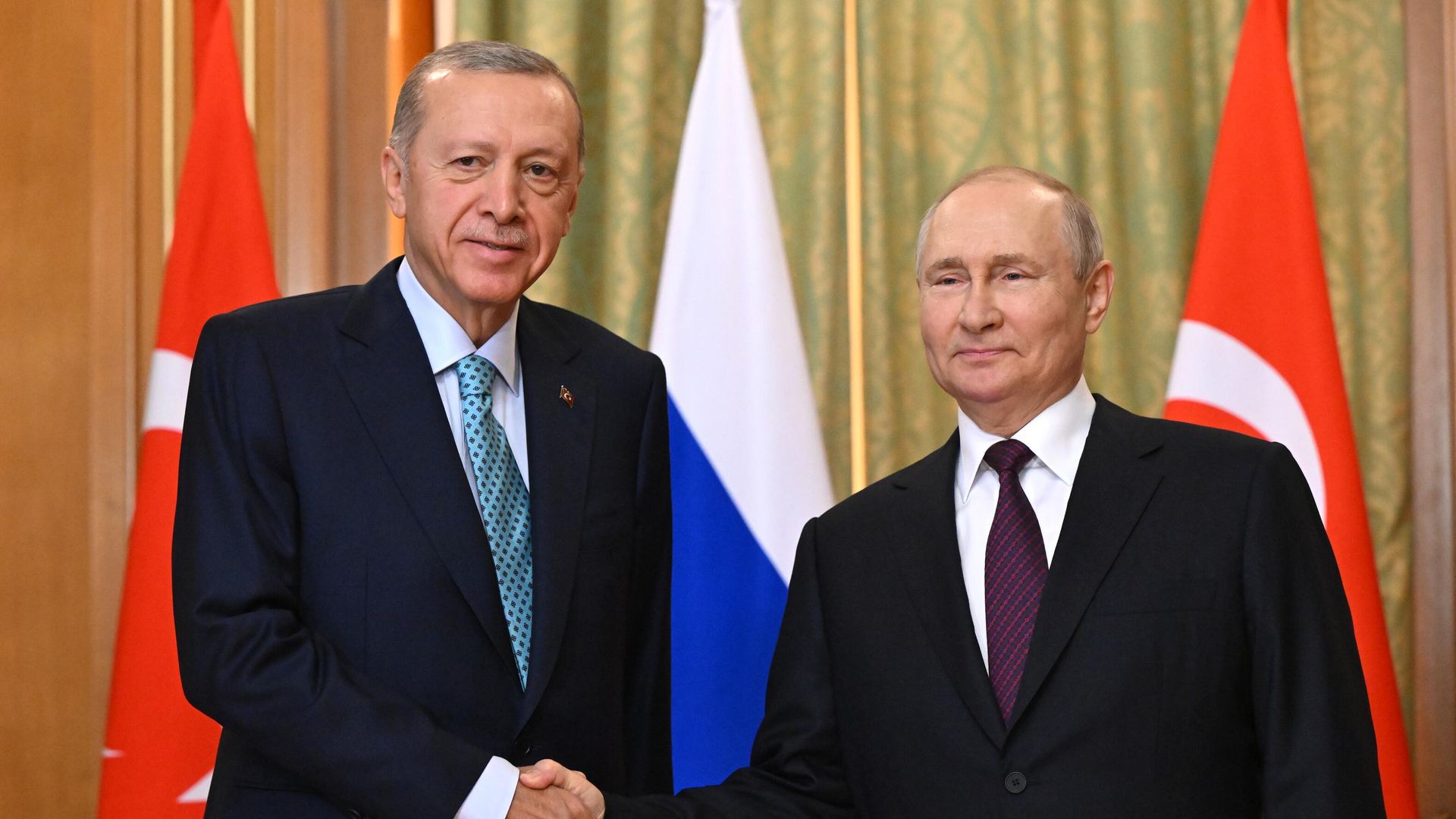 Президент РФ Владимир Путин и президент Турецкой Республики Реджеп Тайип Эрдоган Президент РФ Владимир Путин и президент Турецкой Республики Реджеп Тайип Эрдоган - РИА Новости, 1920, 05.07.2024