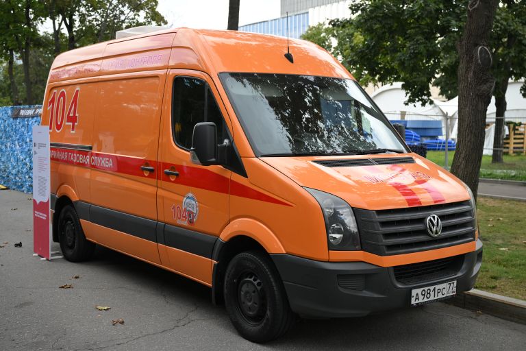Лаборатория на базе Volkswagen Crafter 2EKE2 АО Мосгаз на Аллее Спортивной Славы на Воробьевых горах Лаборатория на базе Volkswagen Crafter 2EKE2 АО Мосгаз на Аллее Спортивной Славы на Воробьевых горах