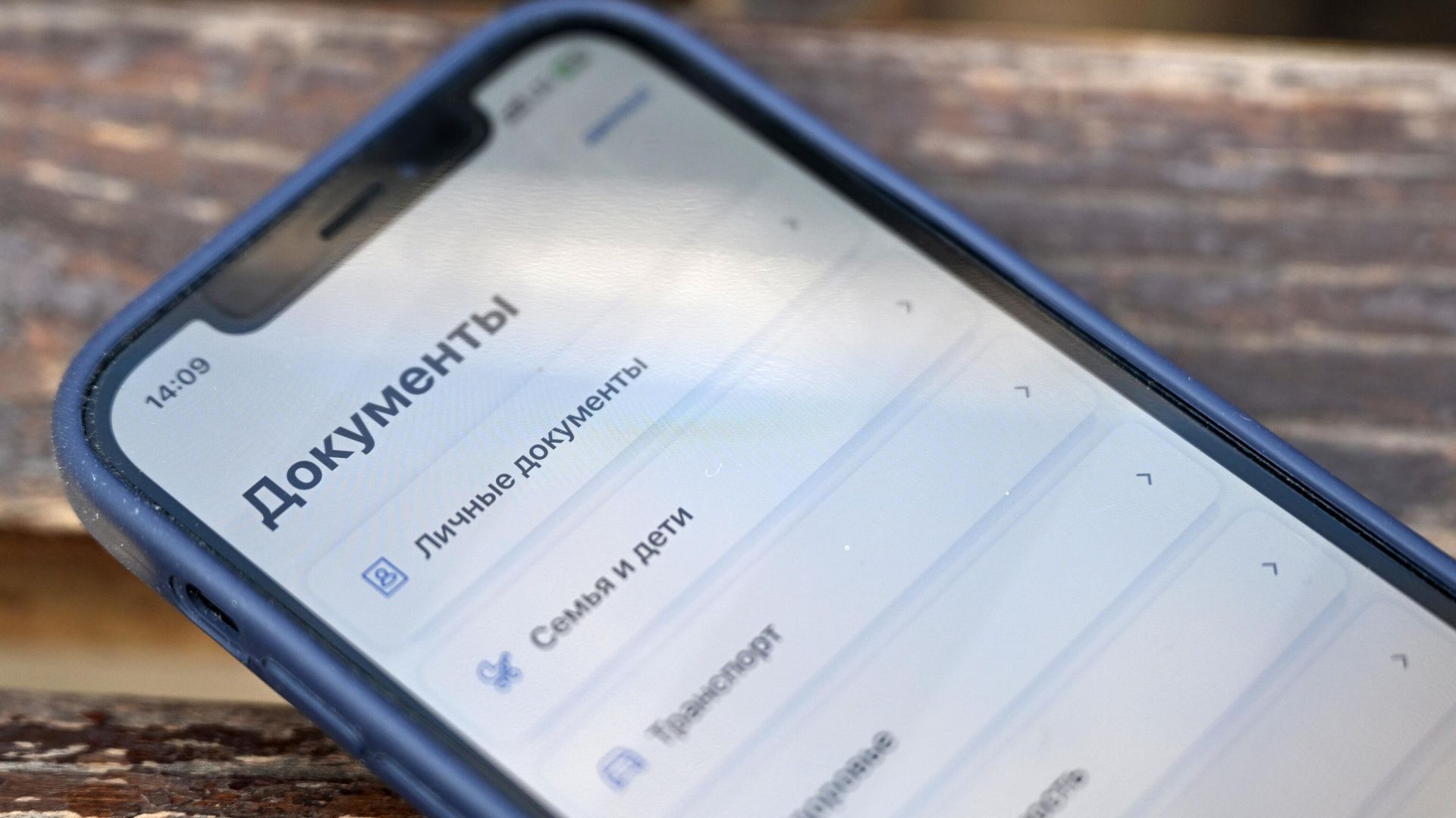 Приложение Госуслуги на экране смартфона Приложение Госуслуги на экране смартфона - РИА Новости, 1920, 05.12.2023
