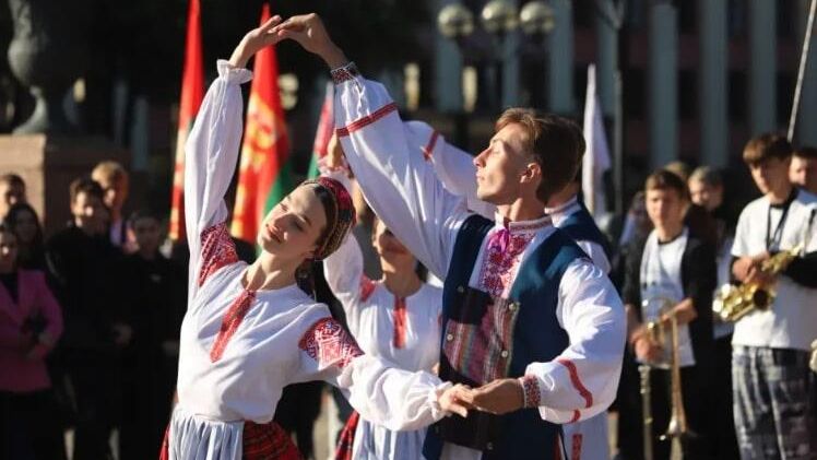 Участники фестиваля Молодежь – за Союзное государство Участники фестиваля Молодежь – за Союзное государство - РИА Новости, 1920, 12.09.2024