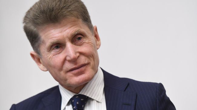 Губернатор Приморского края Олег Кожемяко 