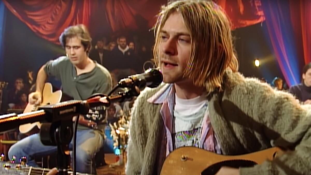 Кадр видео Nirvana Live On MTV Unplugged, 1993 Кадр видео Nirvana Live On MTV Unplugged, 1993 - РИА Новости, 1920, 04.05.2026