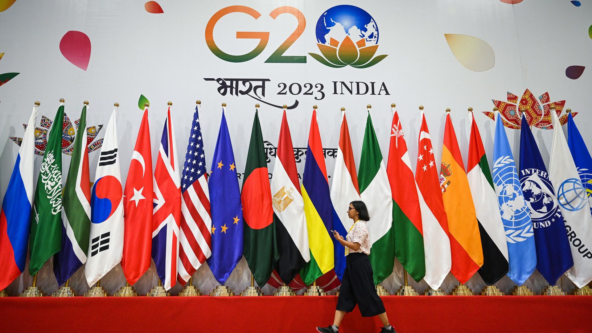 Международный медиацентр G20 в Нью-Дели - РИА Новости, 1920, 09.09.2023