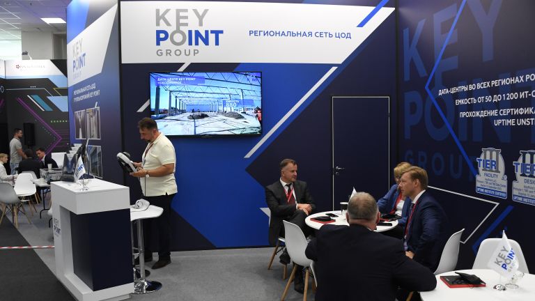 Стенд Key Point на Восточном экономическом форуме во Владивостоке Стенд Key Point на Восточном экономическом форуме во Владивостоке