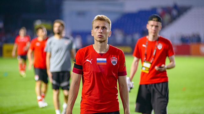 Футболист Химок после матча Первой лиги