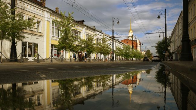 Улицы старинного Рыбинска, Ярославская область Улицы старинного Рыбинска, Ярославская область