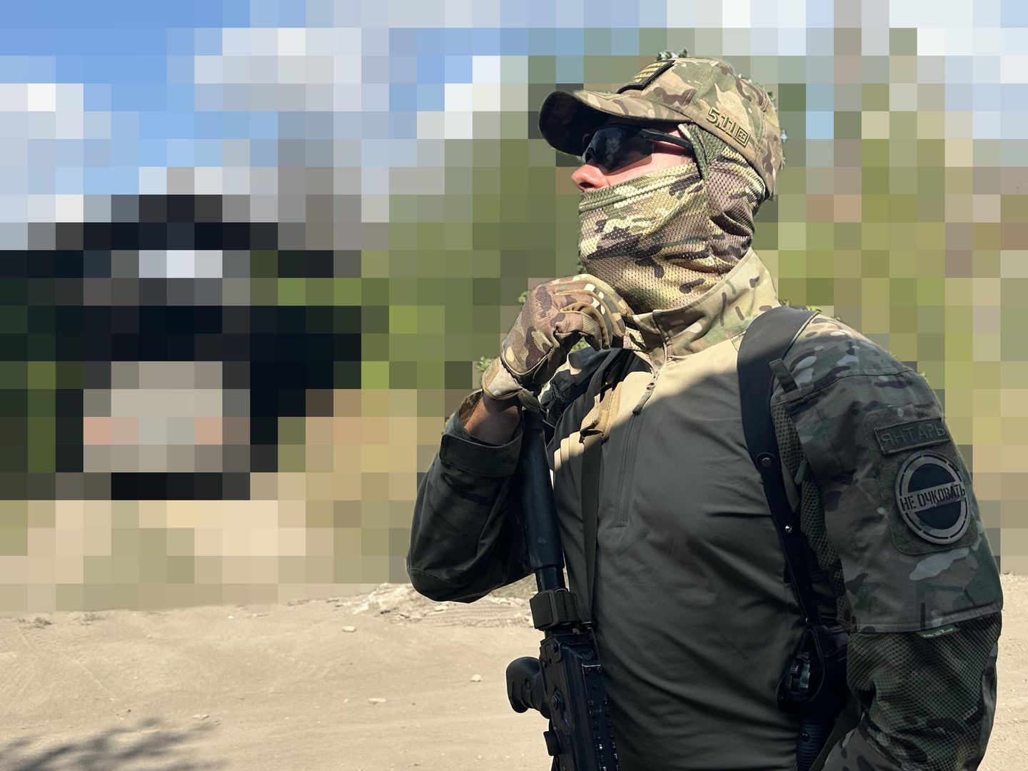 Замполит с позывным Янтарь Замполит с позывным Янтарь