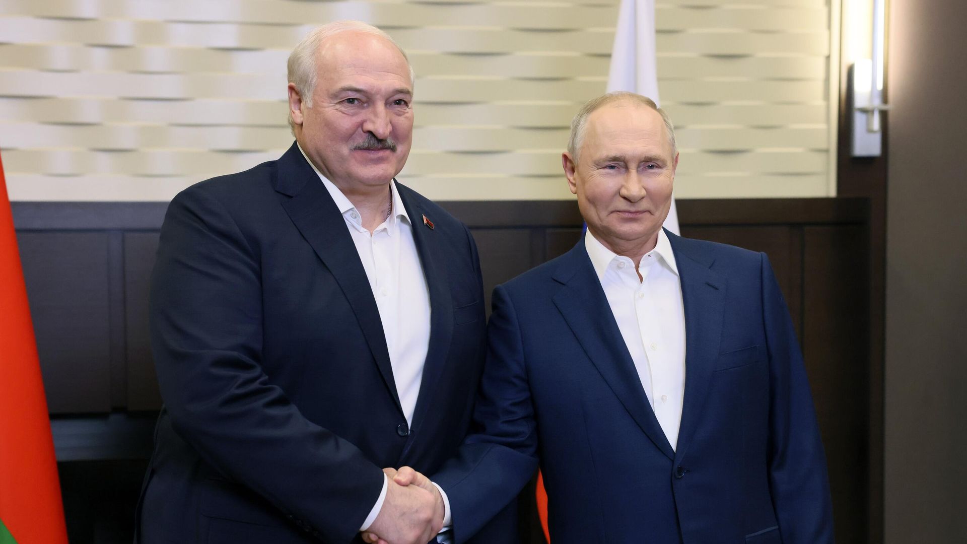 Президент РФ Владимир Путин и президент Белоруссии Александр Лукашенко во время встречи - РИА Новости, 1920, 15.09.2023