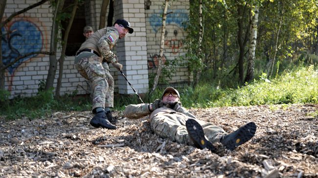 Тренировка на полигоне Тренировка на полигоне
