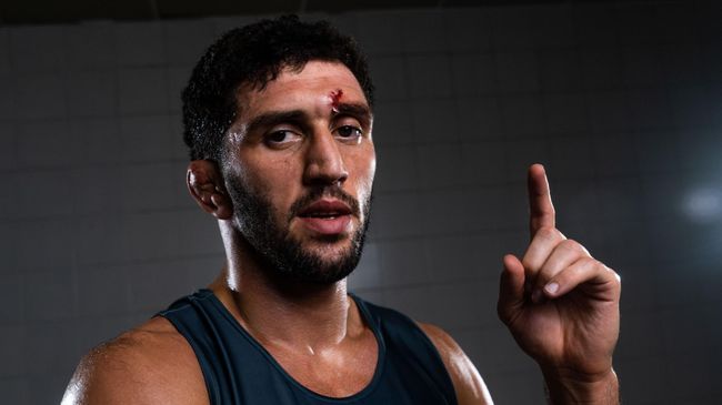 Российский борец вольного стиля Заурбек Сидаков