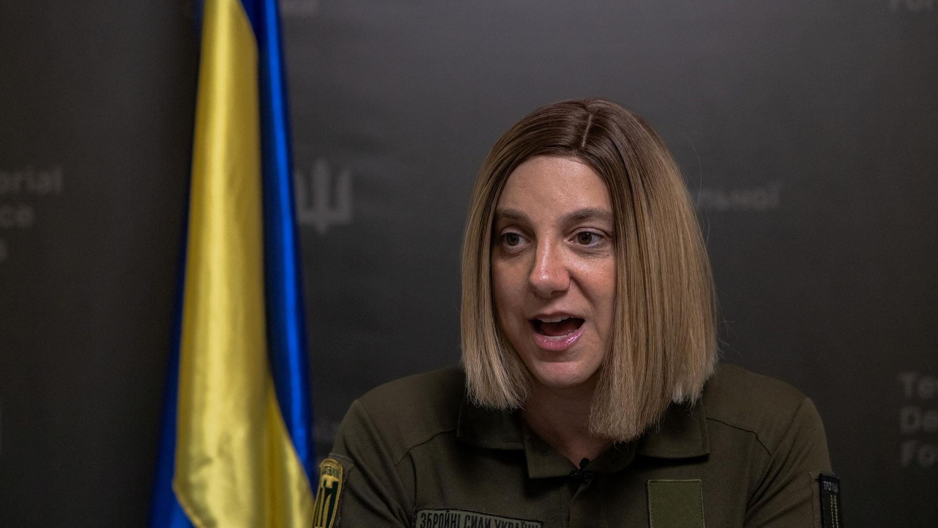 Представитель Сил территориальной обороны Украины Сара Эштон-Чирилло Представитель Сил территориальной обороны Украины Сара Эштон-Чирилло - РИА Новости, 1920, 19.09.2023