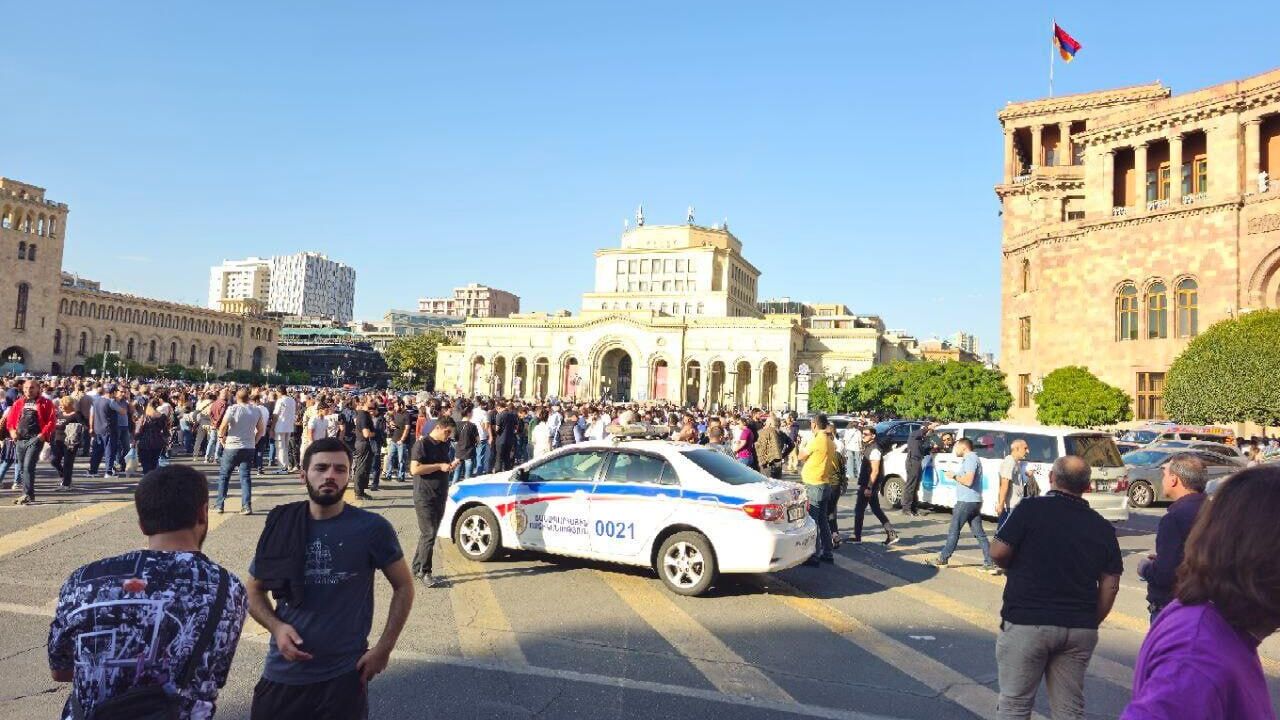 Акция протеста в Ереване - РИА Новости, 1920, 19.09.2023
