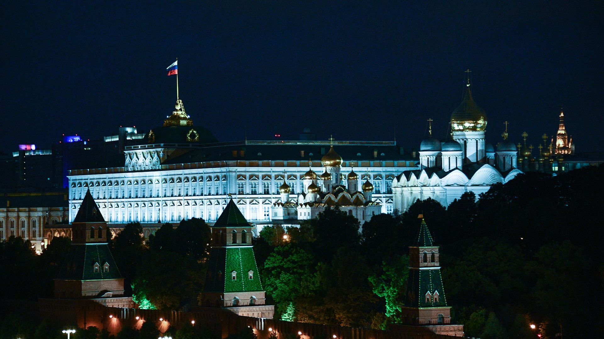 Вид на Кремль в Москве Вид на Кремль в Москве - РИА Новости, 1920, 01.10.2023