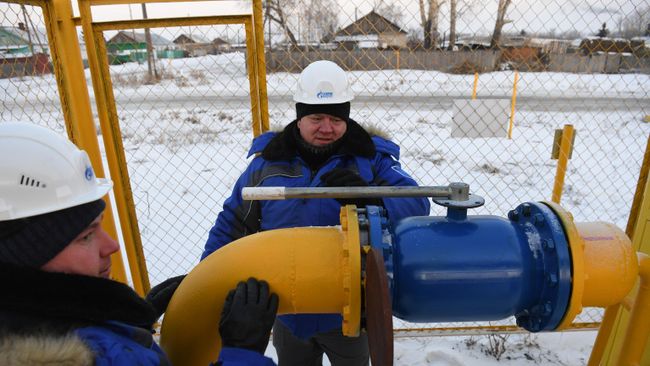 Запуск газоснабжения в деревнях Новосибирской области