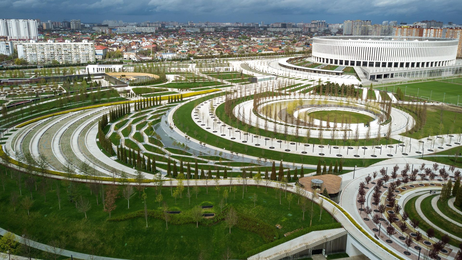 Парк отдыха в Краснодарском крае Парк отдыха в Краснодарском крае - РИА Новости, 1920, 09.10.2024
