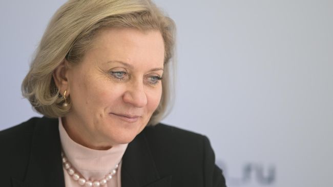 Глава Роспотребнадзора Анна Попова