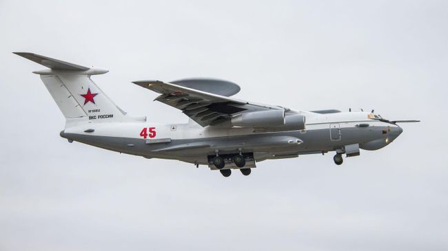 Модернизированный авиационный комплекс дальнего радиолокационного обзора и наведения А-50У