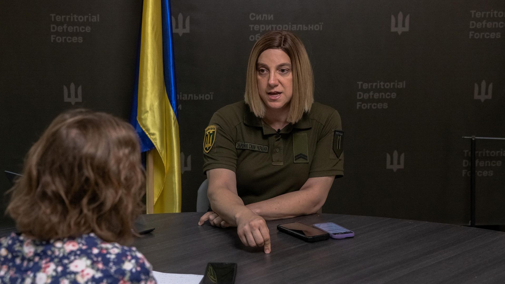 Представитель Сил территориальной обороны Украины Сара Эштон-Чирилло Представитель Сил территориальной обороны Украины Сара Эштон-Чирилло - РИА Новости, 1920, 23.09.2023