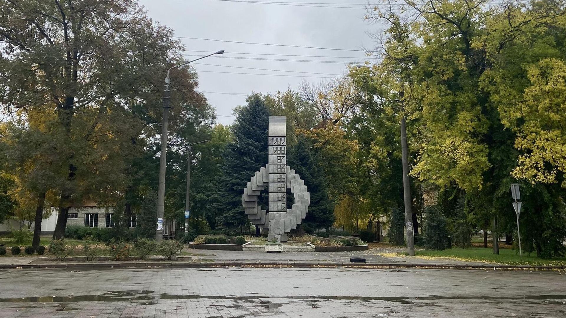 Центр города Токмак Центр города Токмак - РИА Новости, 1920, 11.06.2023