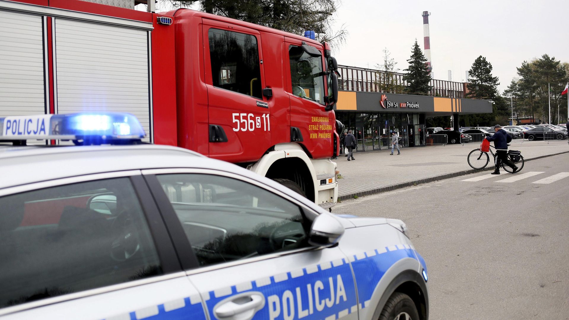 Автомобиль пожарной службы в Польше Автомобиль пожарной службы в Польше - РИА Новости, 1920, 27.09.2023